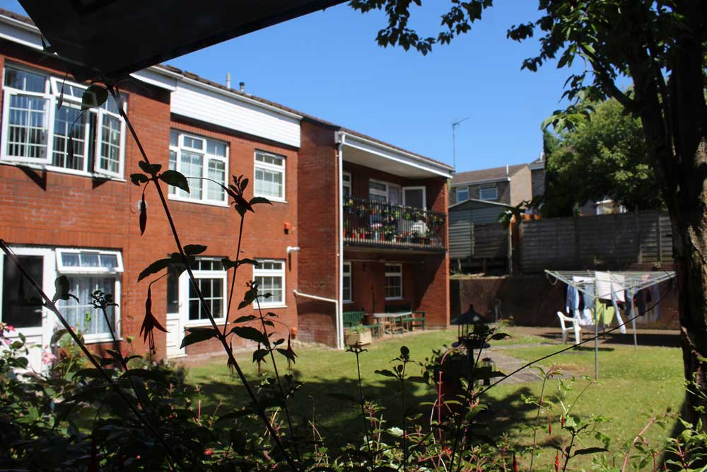 Exterior of Arcon House retirement home