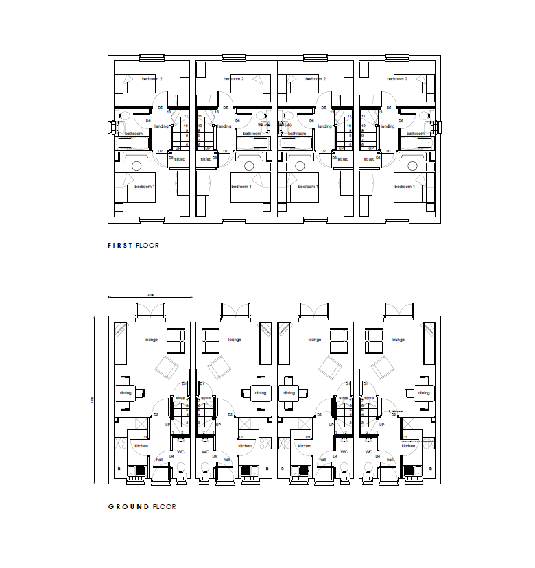 Floorplan of homes for sale at Barry Waterfont