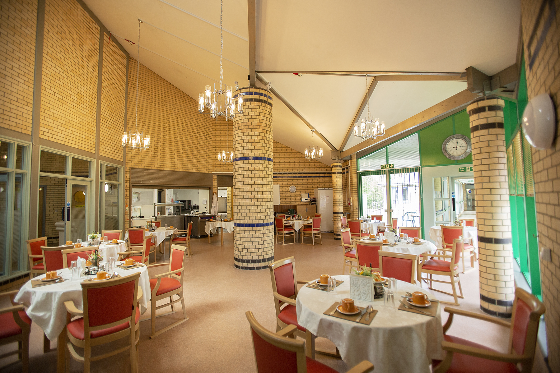 Dining room at Cwmbran House Care Home