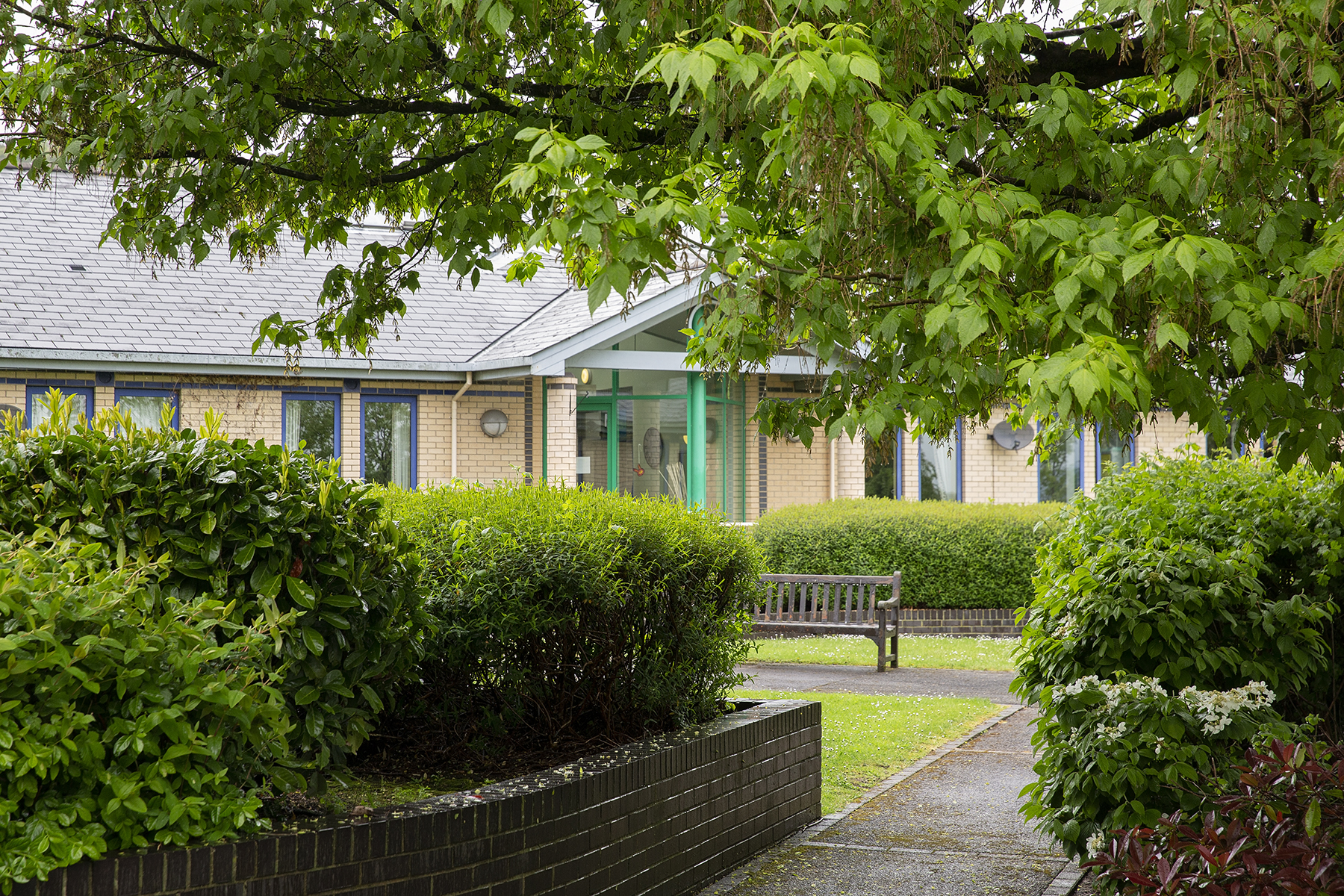 Garden at Cwmbran House Care Home