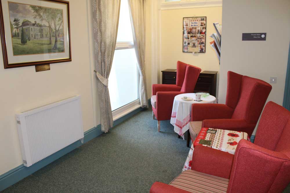 Living room at Glanogwr House